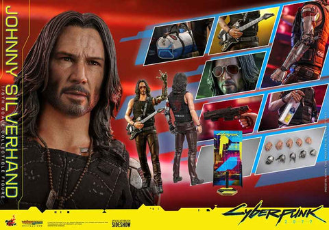 Cyberpunk 2077 Video Game Masterpiece 1/6 Johnny Silverhand 31 cm - Smalltinytoystore