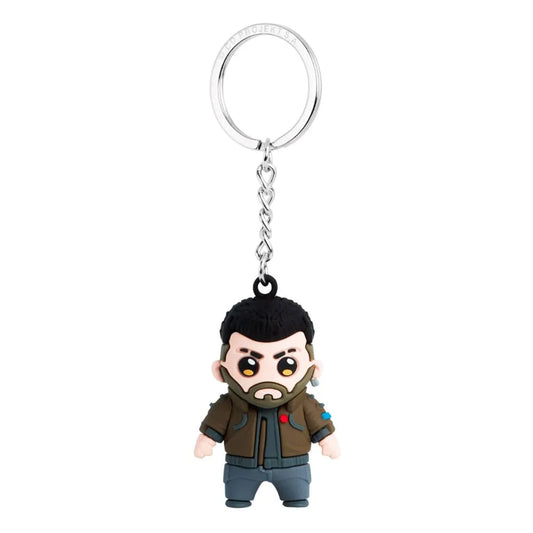 Cyberpunk 2077 Vinyl Schlüsselanhänger V-Male - Smalltinytoystore