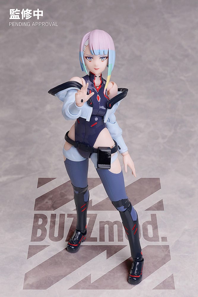 Cyberpunk: Edgerunners BUZZmod Actionfigur 1/12 Lucy 14 cm - Smalltinytoystore