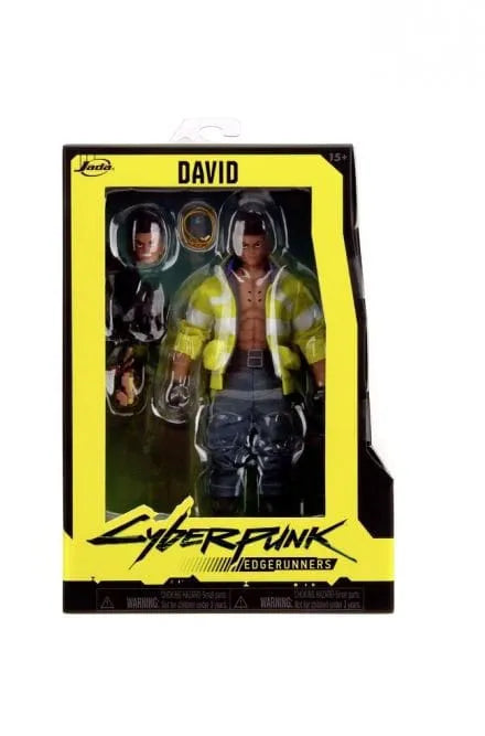 Cyberpunk: Edgerunners Diecast Minifigur David 15 cm - Smalltinytoystore