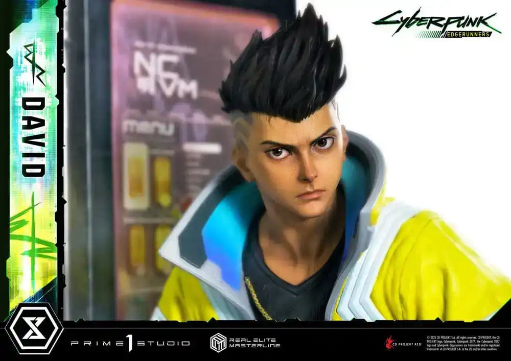 Cyberpunk: Edgerunners Real Elite Masterline Series Statue 1/4 David 58 cm - Smalltinytoystore