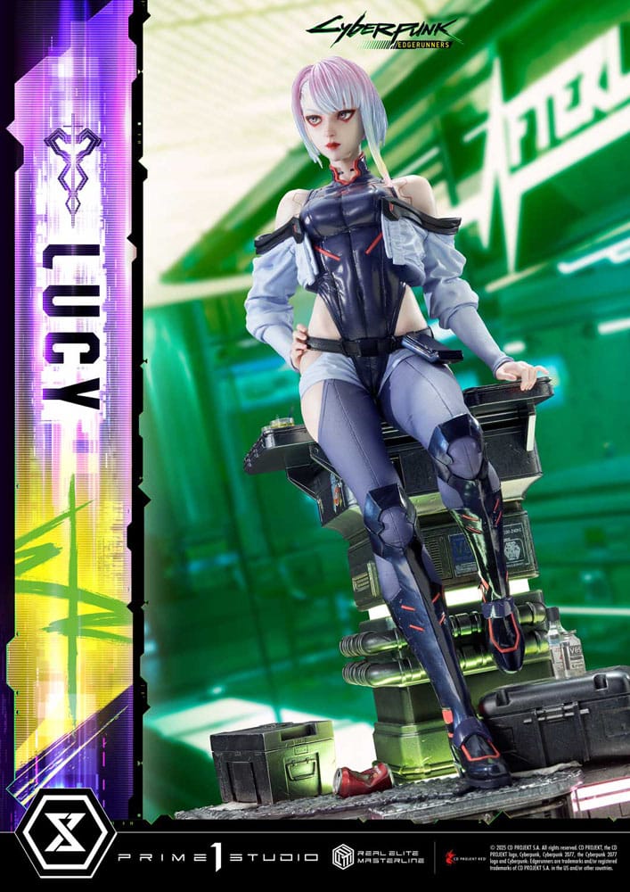 Cyberpunk: Edgerunners Real Elite Masterline Series Statue 1/4 Lucy 50 cm - Smalltinytoystore