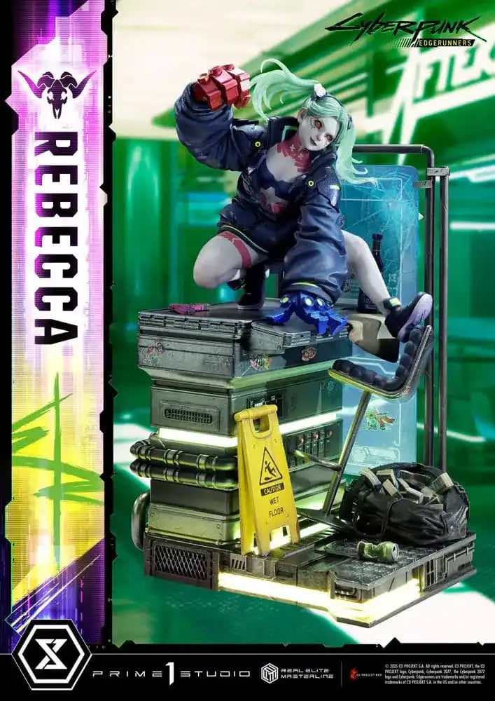 Cyberpunk: Edgerunners Real Elite Masterline Series Statue 1/4 Rebecca 54 cm - Smalltinytoystore