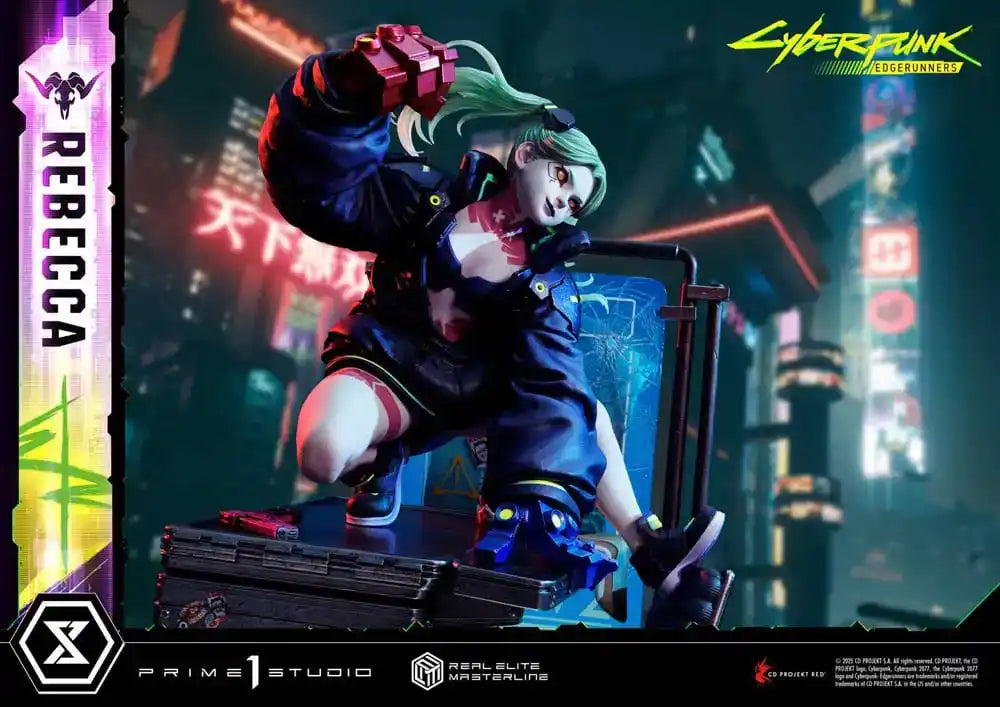 Cyberpunk: Edgerunners Real Elite Masterline Series Statue 1/4 Rebecca 54 cm - Smalltinytoystore