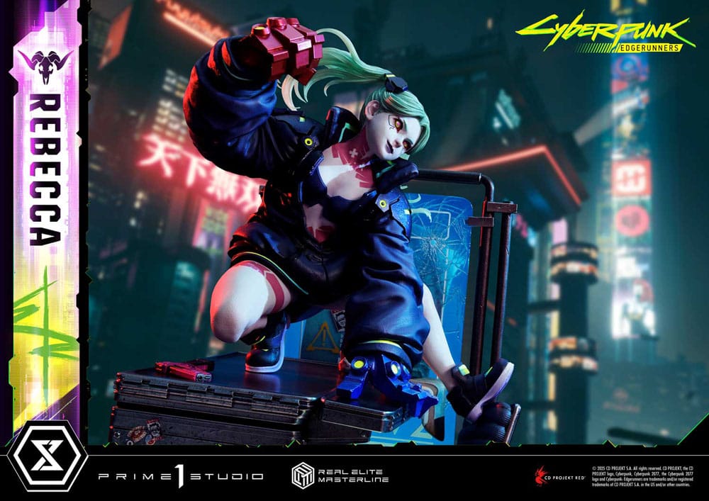 Cyberpunk: Edgerunners Real Elite Masterline Series Statue 1/4 Rebecca 54 cm - Smalltinytoystore