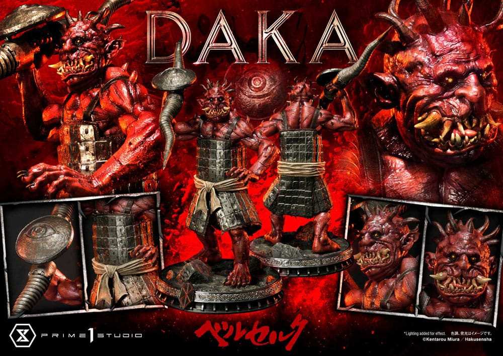 Daka Ultimate Premium Masterline Series Statue 1/4 Daka - Berserk 49 cm - Smalltinytoystore