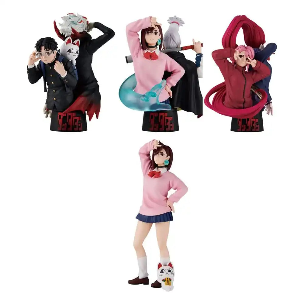 Dandadan Petitrama EX Series Sammelfiguren 3er-Pack Set 9 cm (with gift) - Smalltinytoystore