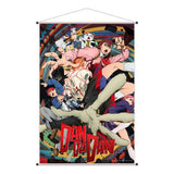 Dandadan Wandrolle Okarun & Friends 60 x 90 cm - Smalltinytoystore