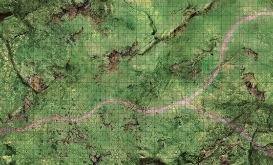 D&D Icons of the Realms: Bluffs Battle Mat - Smalltinytoystore