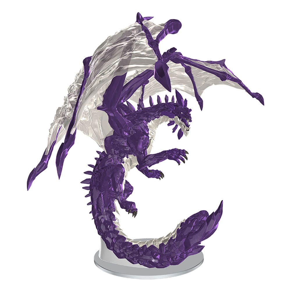 D&D Icons of the Realms: Boxed Miniaturen vorbemalt Adult Amethyst Dragon 38 cm - Smalltinytoystore