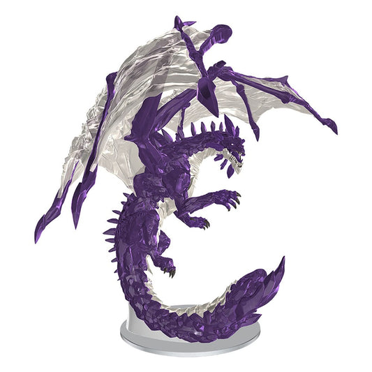 D&D Icons of the Realms: Boxed Miniaturen vorbemalt Adult Amethyst Dragon 38 cm - Smalltinytoystore