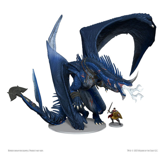 D&D Icons of the Realms Boxed Miniaturen vorbemalt Ancient Blue Dragon 20 cm - Smalltinytoystore