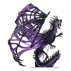D&D Icons of the Realms Boxed Miniaturen vorbemalt Black Dracolich 30 cm - Smalltinytoystore