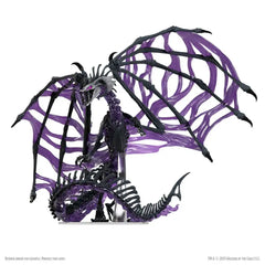 D&D Icons of the Realms Boxed Miniaturen vorbemalt Black Dracolich 30 cm - Smalltinytoystore