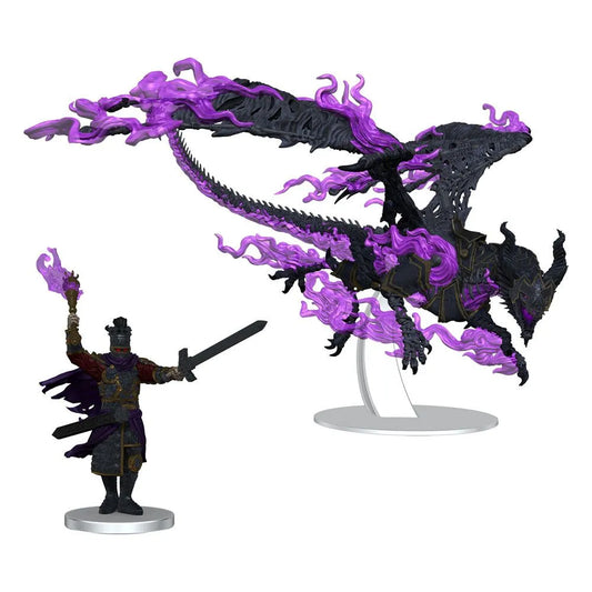 D&D Icons of the Realms Dragonlance Miniaturen vorbemalt Lord Soth on Greater Death Dragon (Set 25) - Smalltinytoystore