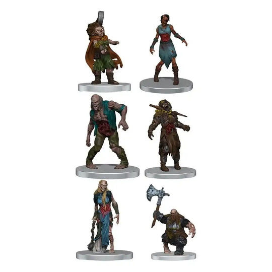D&D Icons of the Realms Miniaturen vorbemalt Undead Armies - Zombies Set - Smalltinytoystore