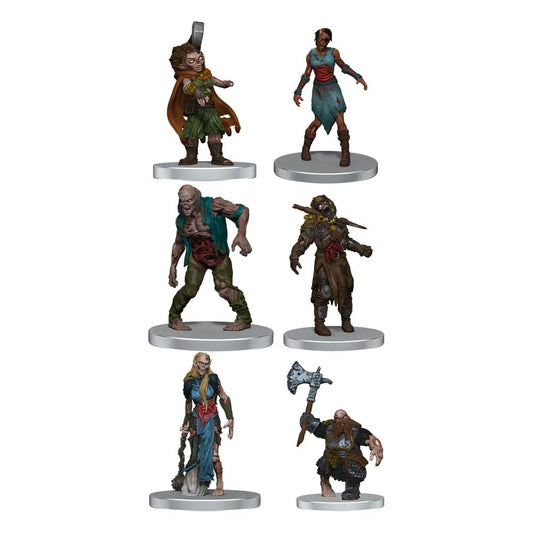 D&D Icons of the Realms Miniaturen vorbemalt Undead Armies - Zombies Set - Smalltinytoystore