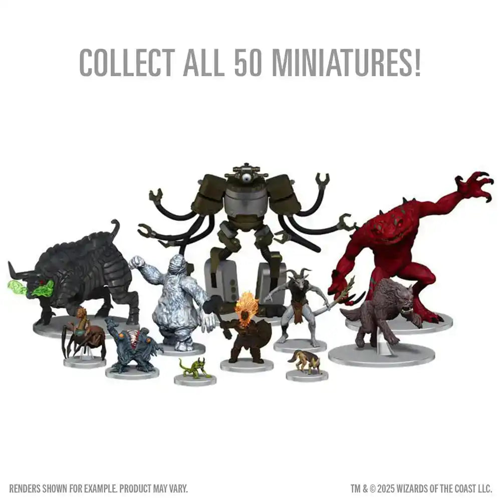 D&D Icons of the Realms: Monster Menagerie Revisited Booster Brick (10) - Smalltinytoystore