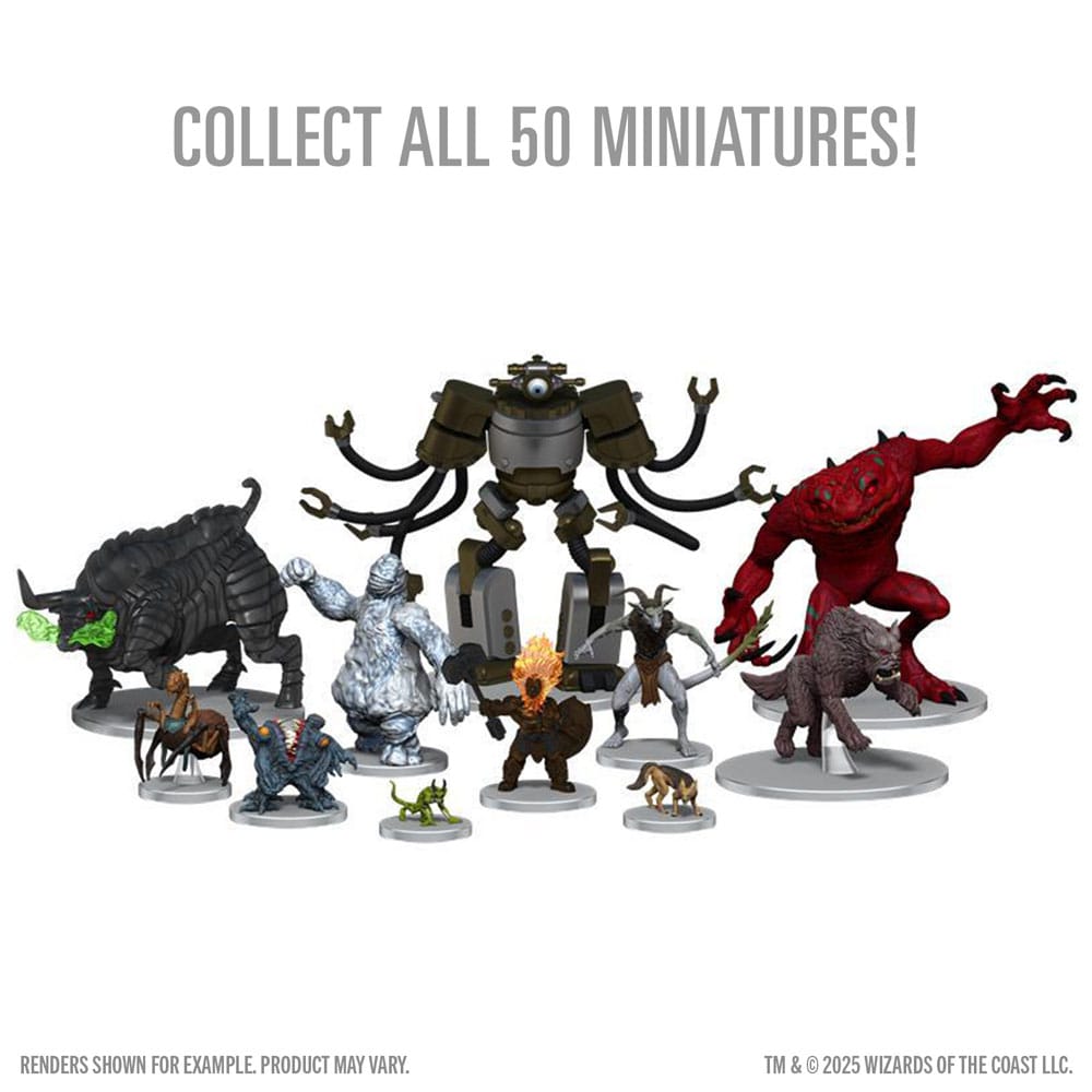 D&D Icons of the Realms: Monster Menagerie Revisited Booster Brick (10) - Smalltinytoystore