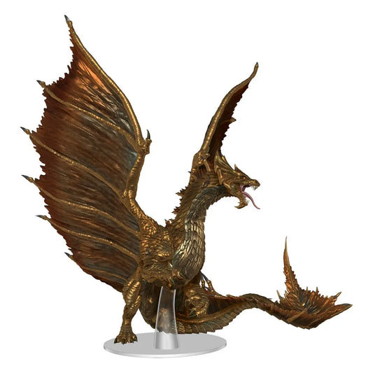 D&D Icons of the Realms Statue Adult Brass Dragon 30 cm - Smalltinytoystore