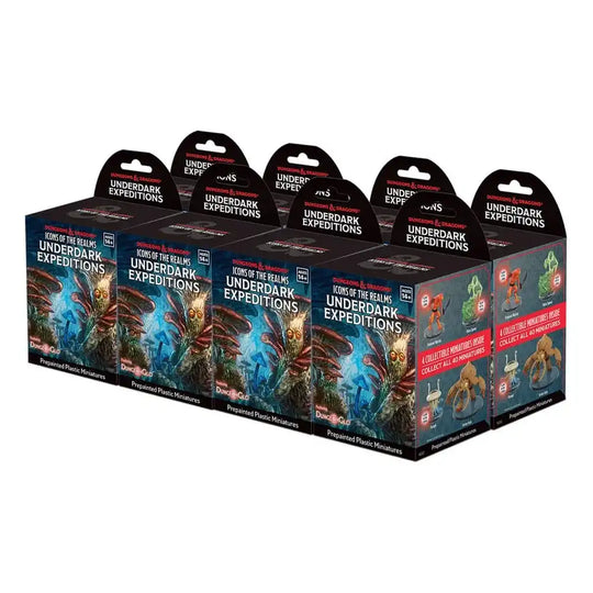 D&D Icons of the Realms: Underdark Expeditions Booster Brick (8) - Smalltinytoystore