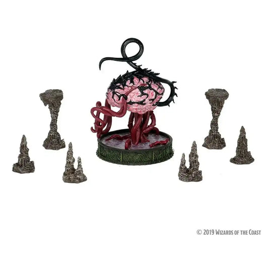 D&D Icons of the Realms: Volo & Mordenkainen's Foes - Premium Set Elder Brain & Stalagmites - Smalltinytoystore