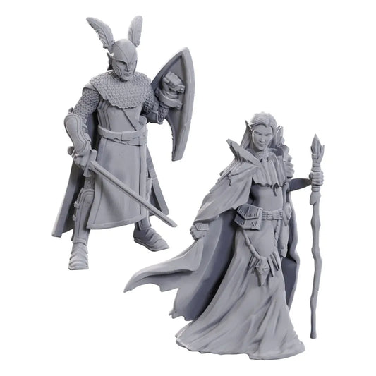 D&D Nolzur's Marvelous Miniatures Miniaturen unbemalt 2er-Pack 50th Anniversary Elves - Smalltinytoystore