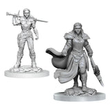 D&D Nolzur's Marvelous Miniatures Miniaturen unbemalt 2er-Pack Orc Fighter Female - Smalltinytoystore
