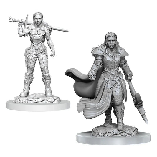 D&D Nolzur's Marvelous Miniatures Miniaturen unbemalt 2er-Pack Orc Fighter Female - Smalltinytoystore