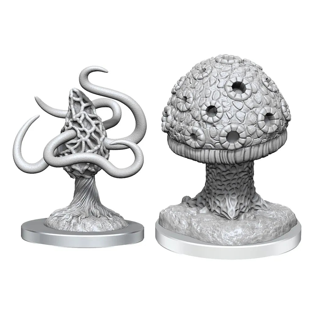 D&D Nolzur's Marvelous Miniatures Miniaturen unbemalt 2er-Pack Shrieker & Violet Fungus - Smalltinytoystore