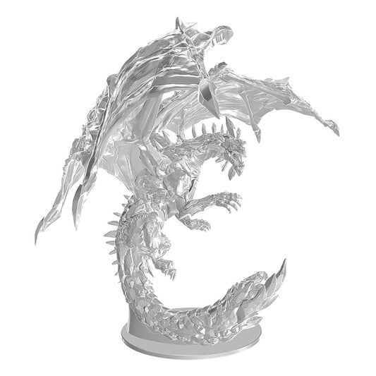 D&D Nolzur's Marvelous Miniatures Miniaturen unbemalt Adult Amethyst Dragon 38 cm - Smalltinytoystore
