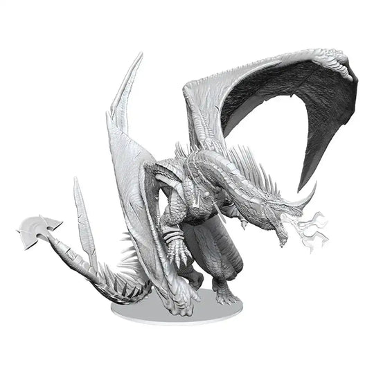 D&D Nolzur's Marvelous Miniatures Miniaturen unbemalt Ancient Blue Dragon 20 cm - Smalltinytoystore