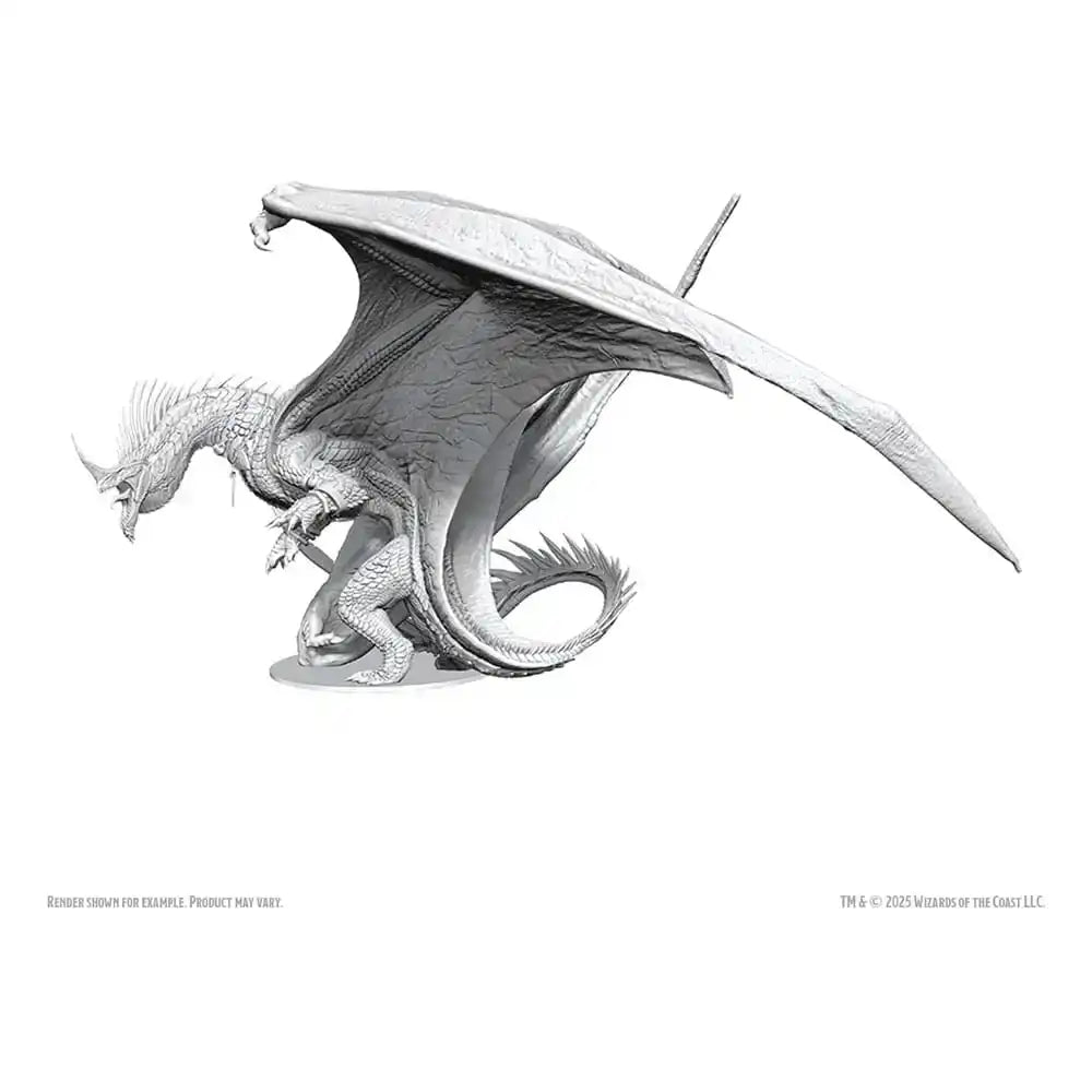 D&D Nolzur's Marvelous Miniatures Miniaturen unbemalt Ancient Blue Dragon 20 cm - Smalltinytoystore