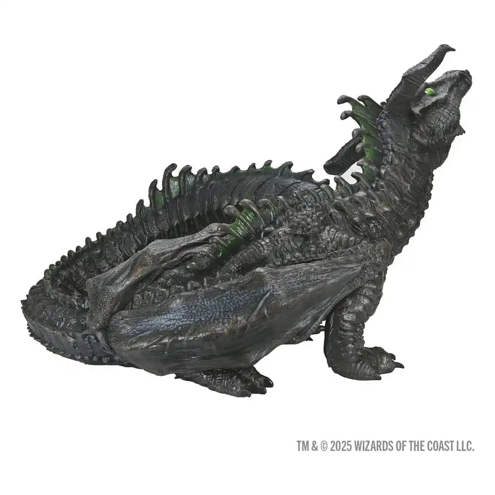 D&D Replicas of the Realms Life-Size Schaumgummi-Figur Black Dragon Wyrmling 46 cm - Smalltinytoystore