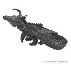 D&D Replicas of the Realms Life-Size Schaumgummi-Figur Black Dragon Wyrmling 46 cm - Smalltinytoystore