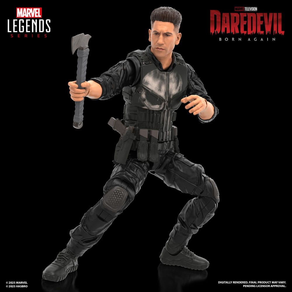 Daredevil: Born Again Marvel Legends Actionfigur Punisher 15 cm - Smalltinytoystore