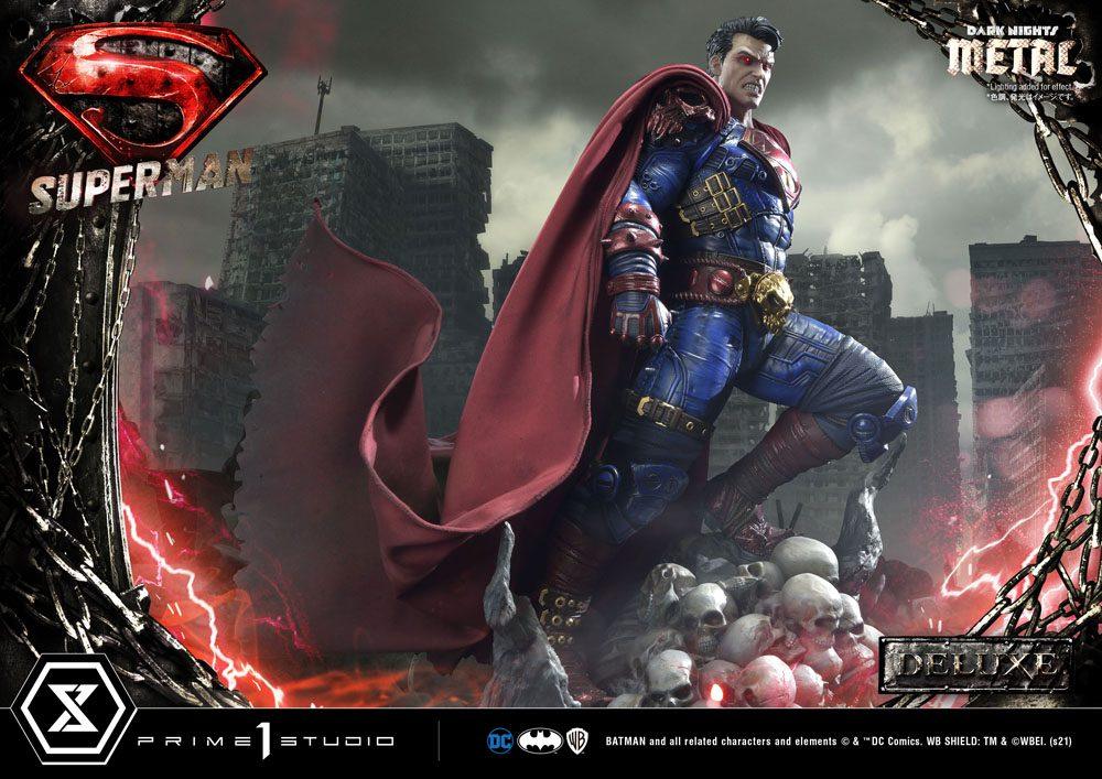 Dark Knights: Metal Statue 1/3 Superman Deluxe Bonus Ver. 88 cm - Smalltinytoystore