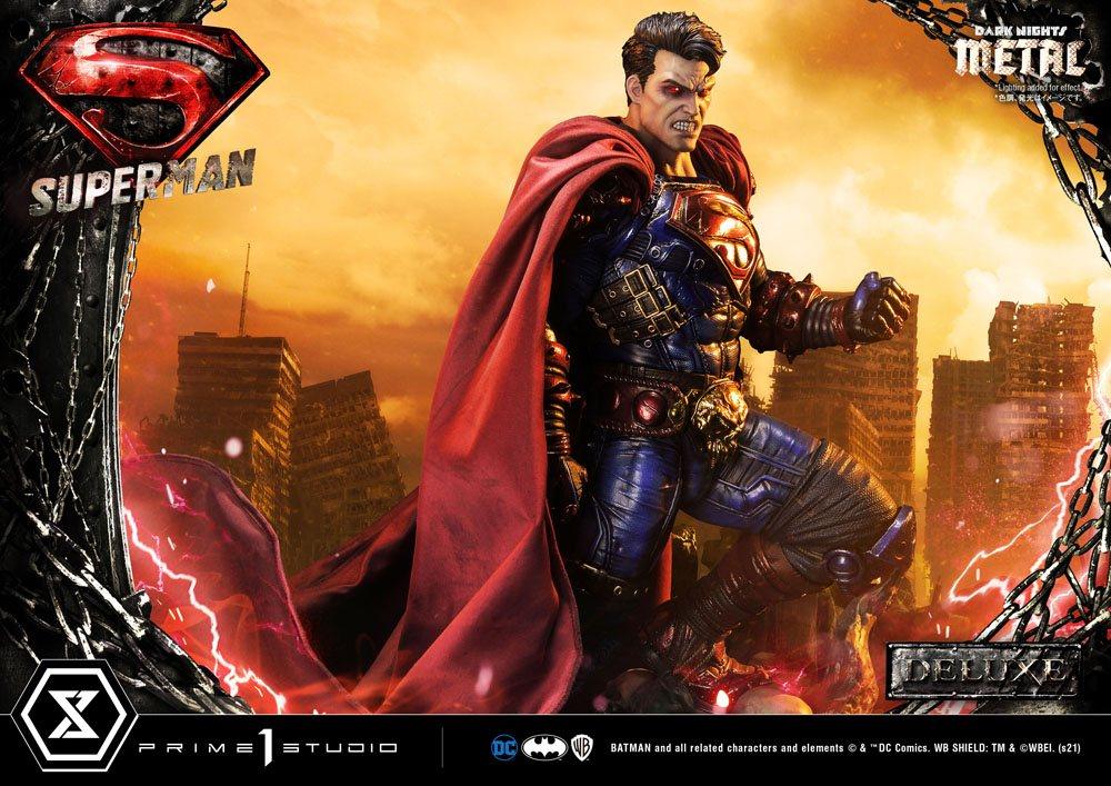 Dark Knights: Metal Statue 1/3 Superman Deluxe Bonus Ver. 88 cm - Smalltinytoystore