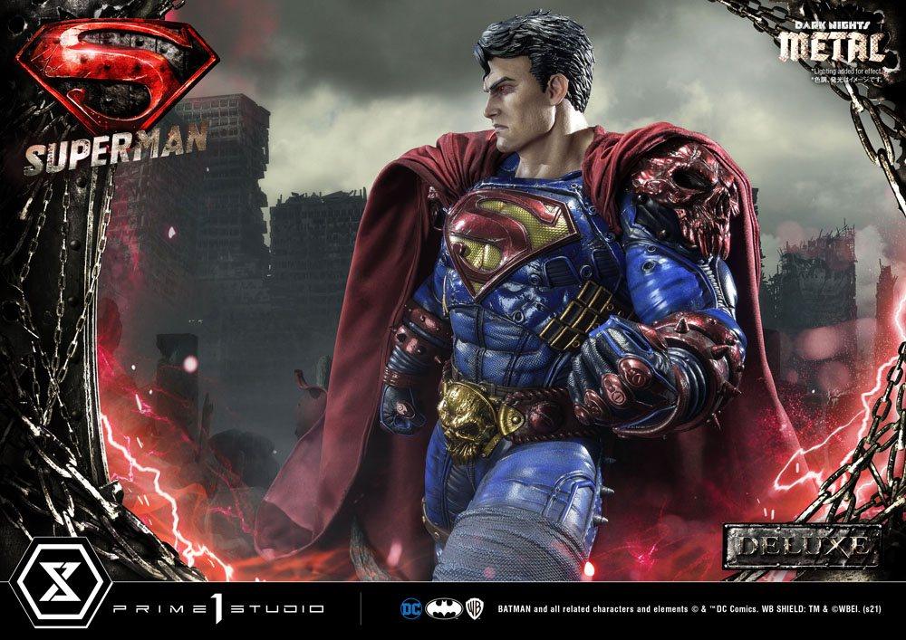 Dark Knights: Metal Statue 1/3 Superman Deluxe Bonus Ver. 88 cm - Smalltinytoystore