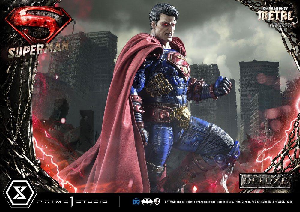 Dark Knights: Metal Statue 1/3 Superman Deluxe Bonus Ver. 88 cm - Smalltinytoystore