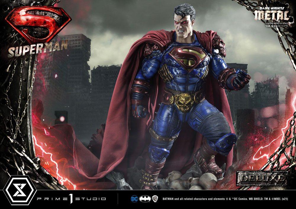 Dark Knights: Metal Statue 1/3 Superman Deluxe Bonus Ver. 88 cm - Smalltinytoystore