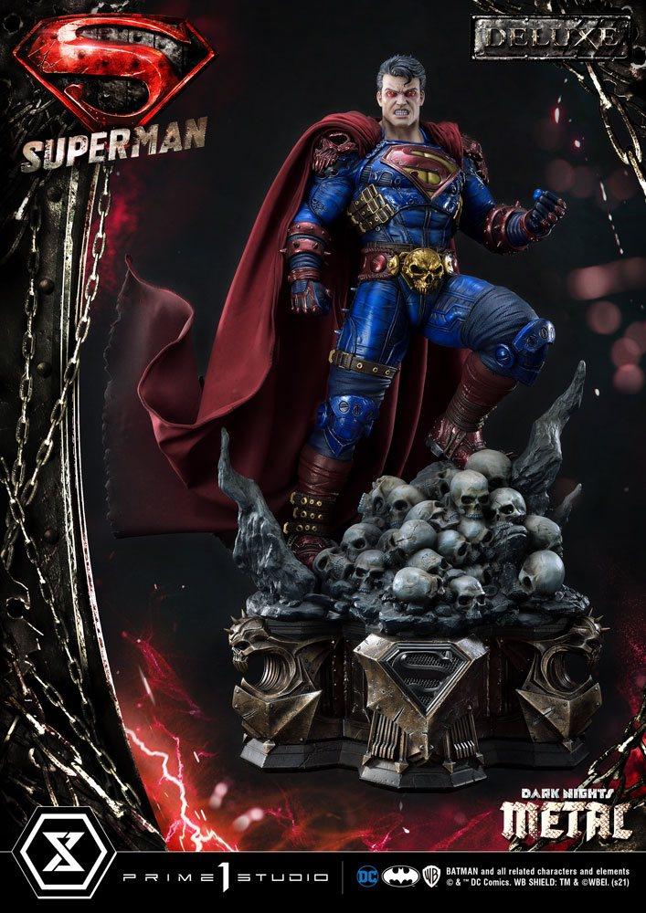 Dark Knights: Metal Statue 1/3 Superman Deluxe Bonus Ver. 88 cm - Smalltinytoystore