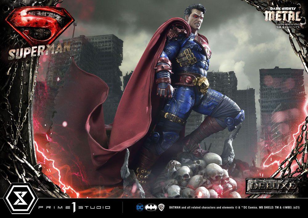 Dark Knights: Metal Statue 1/3 Superman Deluxe Bonus Ver. 88 cm - Smalltinytoystore