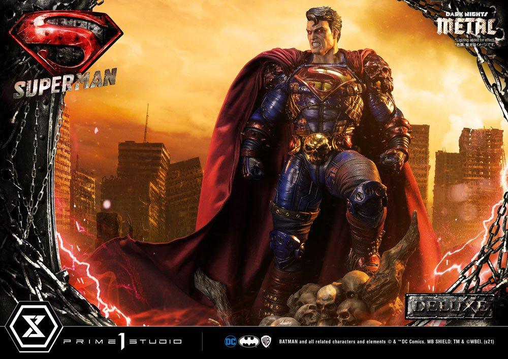 Dark Knights: Metal Statue 1/3 Superman Deluxe Bonus Ver. 88 cm - Smalltinytoystore