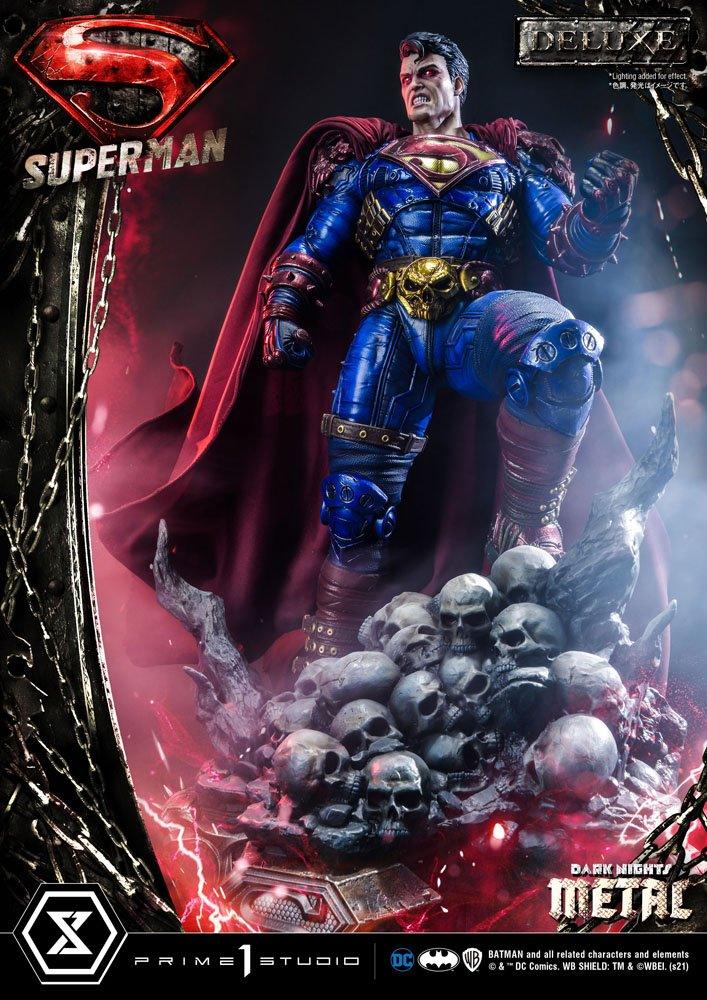 Dark Knights: Metal Statue 1/3 Superman Deluxe Bonus Ver. 88 cm - Smalltinytoystore