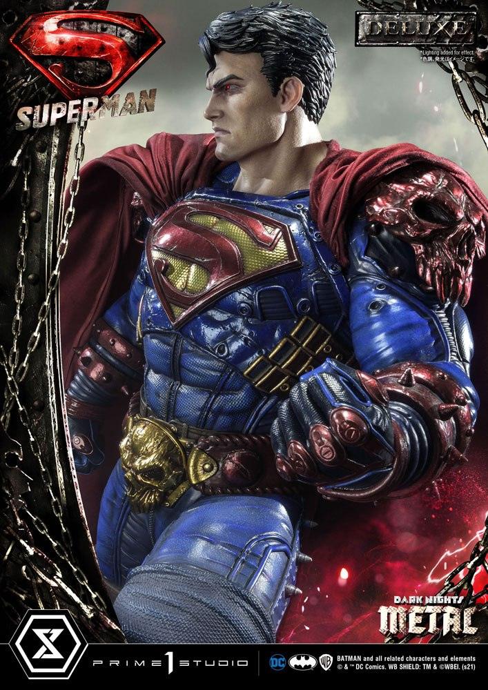 Dark Knights: Metal Statue 1/3 Superman Deluxe Bonus Ver. 88 cm - Smalltinytoystore