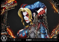Dark Nights: Metal Museum Masterline Series Statue 1/3 Harley Quinn Who Laughs Concept Design by Caelos D`anda Deluxe Version 78 cm - Smalltinytoystore