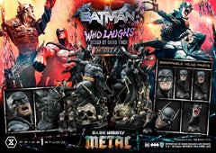 Dark Nights: Metal Ultimate Premium Masterline Series Statue 1/4 Batman VS Batman Who Laughs Deluxe Version 67 cm - Smalltinytoystore