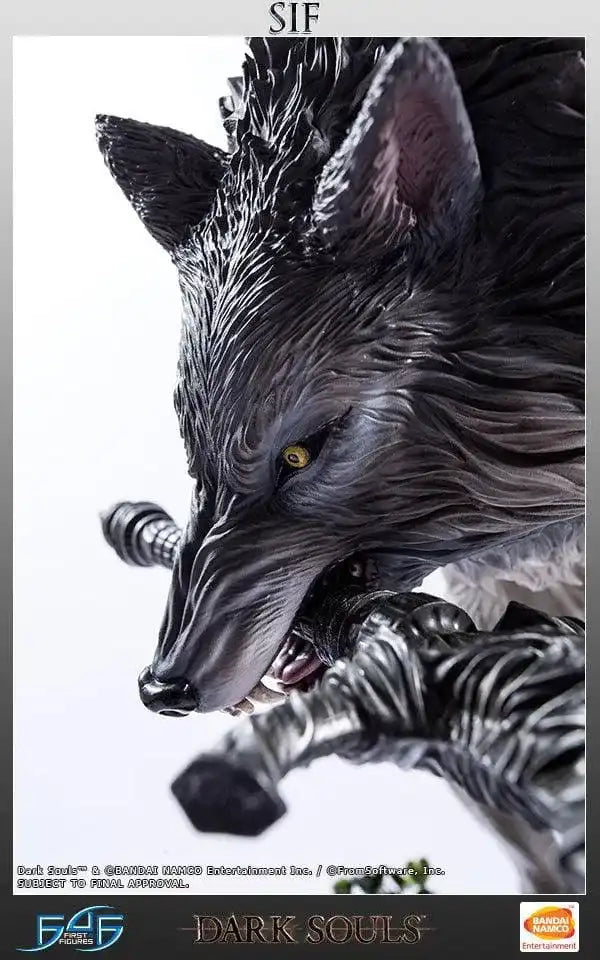 Dark Souls Statue Großer Grauer Wolf Sif 64 cm - Smalltinytoystore