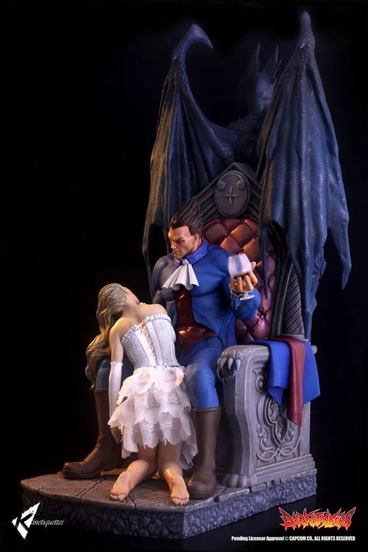 Darkstalkers Diorama Demitri Maximoff - The Ruler of Zeltzereich 71 cm - Smalltinytoystore